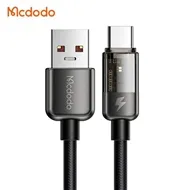 کابل شارژ تایپ سی سریع قطع کن دار مک دودو Mcdodo Auto Power Off Type C 100W CA-3150
