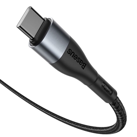کابل مگنتی لایتنینگ بیسوس Baseus Zinc Magnetic Type C to Lightning CATLXC-01 طول 1 متر توان 20 وات