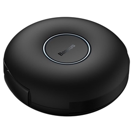 کابل مگنتی سه سر Baseus Zink Magnetic Retractable CAMLC-01 طول 1 متر و توان 20 وات دارای سیم جمع کن