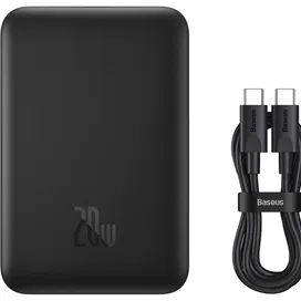 پاوربانک وایرلس 10000 مگ سیف بیسوس20 وات Baseus Magnetic Mini Wireless Power Bank PPCX030001