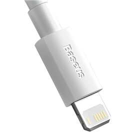 پک 2تایی کابل لایتنینگ بیسوس Baseus Simple Wisdom Kit TZCALZJ-02 طول 1.5 متر توان 2.4 آمپر