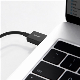 کابل لایتنینگ بیسوس Baseus Superior Series USB to iP CALYS-01 طول 25 سانتی متر و توان 2.4 آمپر