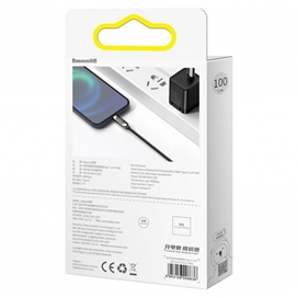 کابل لایتنینگ به Type C بیسوس Baseus Crystal Shine Fast Data Cable CAJY000201 طول 1.2 متر توان 20 وات