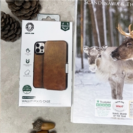 کیف Green مدل Wallet Folio مناسب برای Apple iPhone 13 Pro