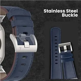 بند چرمی G-Tech Vintage Leather برای اپل واچ (44/45/46/49mm)