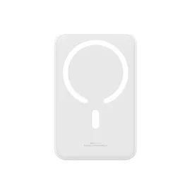 پاوربانک وایرلس مگنتی 10000 با کابل لایتنینگ بیسوس Baseus Magnetic mini 20W Power Bank PPCXM10I