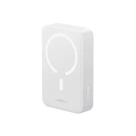 پاوربانک وایرلس مگنتی 10000 با کابل لایتنینگ بیسوس Baseus Magnetic mini 20W Power Bank PPCXM10I