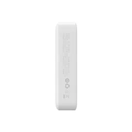 پاوربانک وایرلس مگنتی 10000 با کابل لایتنینگ بیسوس Baseus Magnetic mini 20W Power Bank PPCXM10I