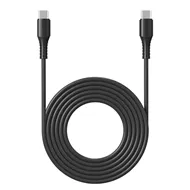 کابل USB-C به USB-C برند راک رز مدل RockRose Alpha CC2 Fast Charge Type-C To Type-C 3A 60W Cable 2m