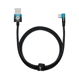 کابل تایپ سی گیمینگ بیسوس 1متر Baseus MVP2ELBOW TYPEC 100W CAVP000421