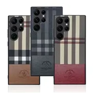 قاب پولو مدل Santa Barbara Polo Plaid مناسب برای Samsung Galaxy S23 Ultra