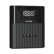 پاوربانک و کمپرسور باد و جامپ استارتر خودرو 8800 میلی آمپر Porodo Multi Function Jump Starter