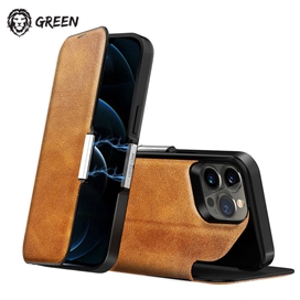 کیف Green مدل Wallet Folio مناسب برای Apple iPhone 13 Pro