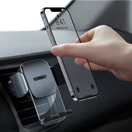 هولدر چندکاره بیسوس Baseus Easy Control Clamp Car Mount Holder Set SUYK000001 شفاف