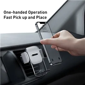 هولدر دریچه کولری بیسوس Baseus Easy Control Clamp Car Mount Holder Air Outlet Version SUYK000201