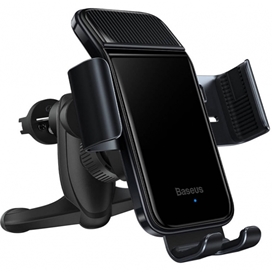 هولدر دریچه کولری هوشمند بیسوس Baseus Smart Solar Power Wireless Holder SUZG000001 خورشیدی
