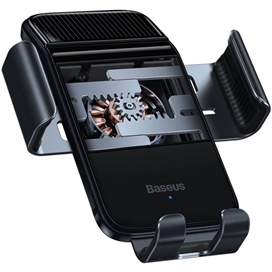 هولدر دریچه کولری هوشمند بیسوس Baseus Smart Solar Power Wireless Holder SUZG000001 خورشیدی