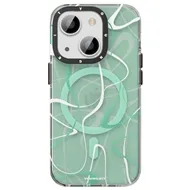 قاب YOUNGKIT یانگکیت Green Ink Painting Classic Anti-Drop Impact Series Apple iphone مناسب برای Apple iPhone 14