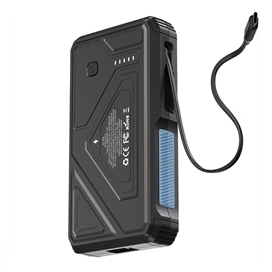 پاوربانک خورشیدی پاورولوژی Powerology 20000mAh Solar Power Bank PPBCHA76