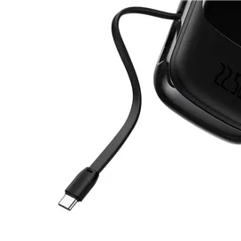 پاوربانک 20000 بیسوس Baseus PPQD040101 Qpow Pro توان 22.5 وات و کابل تایپ سی