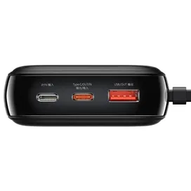 پاوربانک 20000 بیسوس Baseus PPQD040101 Qpow Pro توان 22.5 وات و کابل تایپ سی