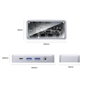 هاب داک استیشن 7 پورت اوریکو مدل TM10-7P