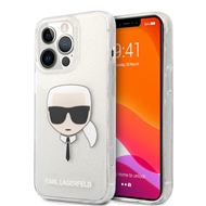 گارد ژله ای اکلیلی iPhone 13 Pro Max طرح Karl Lagerfeld مدل Karl Head