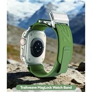 بند اپل واچ برند بلو مدل Blueo Woven Nylon Sport Watch Band مناسب برای سایز 44-45-46-49 mm