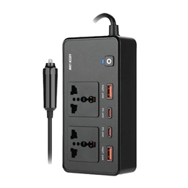 اینورتر 200 وات گرین لاین Green Lion 200W Car Inverter GNGC200CINBK