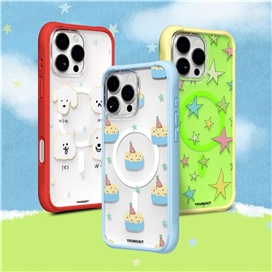 قاب Youngkit یانگ کیت Stars زرد مناسب برای Apple iPhone 16 Pro Max