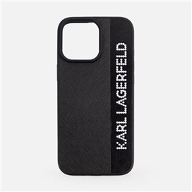 قاب کارل لاگرفلد چرمی نگینی Karl Lagerfeld Leather Negini مناسب برای Apple iPhone 16 Pro Max