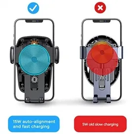 هولدر و شارژر وایرلس جویروم Joyroom JR-ZS248 Auto Match Coil Wireless Car Charger توان 15 وات