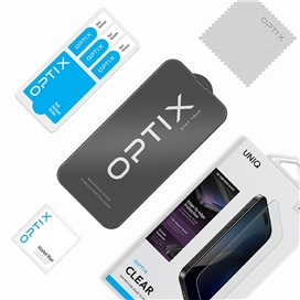 محافظ صفحه بدون حاشیه یونیک UNIQ Optix Clear مناسب برای Apple iPhone 16 Pro max