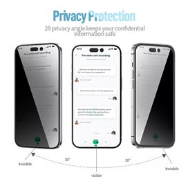 محافظ صفحه حریم شخصی برند بلوئو Blueo مدل Anti-Peep Privacy مناسب برای Apple iPhone 13 Pro