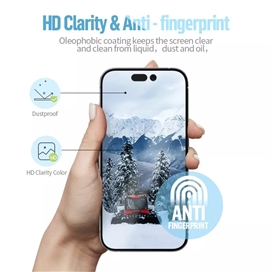 محافظ صفحه حریم شخصی برند بلوئو Blueo مدل Anti-Peep Privacy مناسب برای Apple iPhone 13 Pro