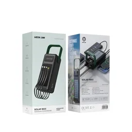پاوربانک خورشیدی 50000 گرین لاین Green Lion Solar Max Power Bank GNSLRPB50K