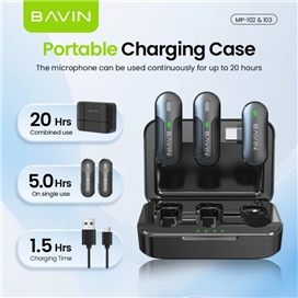 میکروفون بی‌سیم لایتنینگ باوین Bavin MP103
