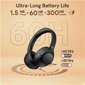 هدفون بی‌سیم QCY H3 با کیفیت صدای HD و باتری قدرتمند