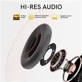 هدفون بی‌سیم QCY H3 با کیفیت صدای HD و باتری قدرتمند