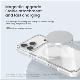 قاب محافظ مگ سیف نیلکین آیفون Nillkin Nature TPU Pro Magnetic Case مناسب برای Apple iPhone 17 Pro Max