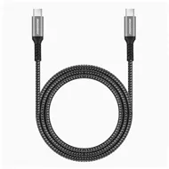 کابل USB-C به USB-C برند راک رز مدل RockRose Powerline CC1 Type-C To Type-C 3A 60W Cable 1m