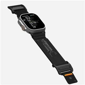 بند ساعت اپل برند آولومو AULUMU A11 Mag Buckle Slim Band 45/46/49mm