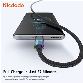 کابل Type-C مک دودو Mcdodo CA-818 طول 1.2 متر توان 30 وات