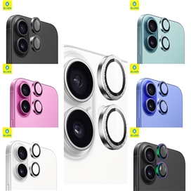 رینگ محافظ لنز بلو فلزی Blueo Metal Frame Lens Protector Glass مناسب برای Apple iPhone 17 Pro