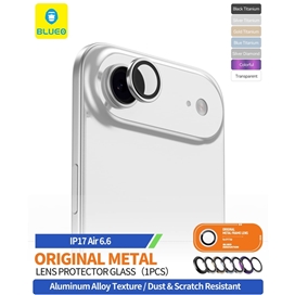 رینگ محافظ لنز بلو فلزی Blueo Metal Frame Lens Protector Glass مناسب برای Apple iPhone 17 Pro
