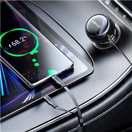 شارژر فندکی ایس فست ACEFAST B13 53W Fast Charger توان 53 وات همراه با کابل متصل