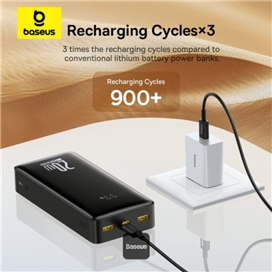 پاوربانک 18400 بیسوس Baseus LifePO4 P10071000113-00 توان 20 وات