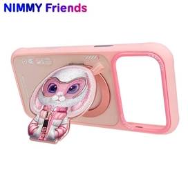 قاب برند نیمی با استند مدل Nimmy Cool & Cute Case Series مناسب برای Apple iPhone 17 Pro Max