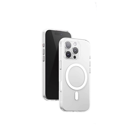 قاب برند بلو کریستالی با مگ سیف Blueo Crystal Drop Resistance Magsafe Case مناسب برای Apple iPhone 17