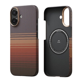 قاب آیفون 17 برند پی تاکا مدل PITAKA Ultra Slim Moment Sunset (PitaTap) مناسب برای Apple iPhone 17